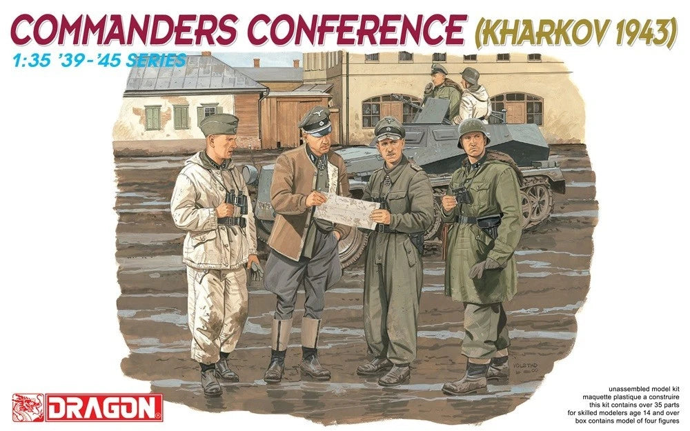 DRAGON 6144 1/35 Commanders Conference (Kharkov 1943) 07FC0E-D4 - KOEEK