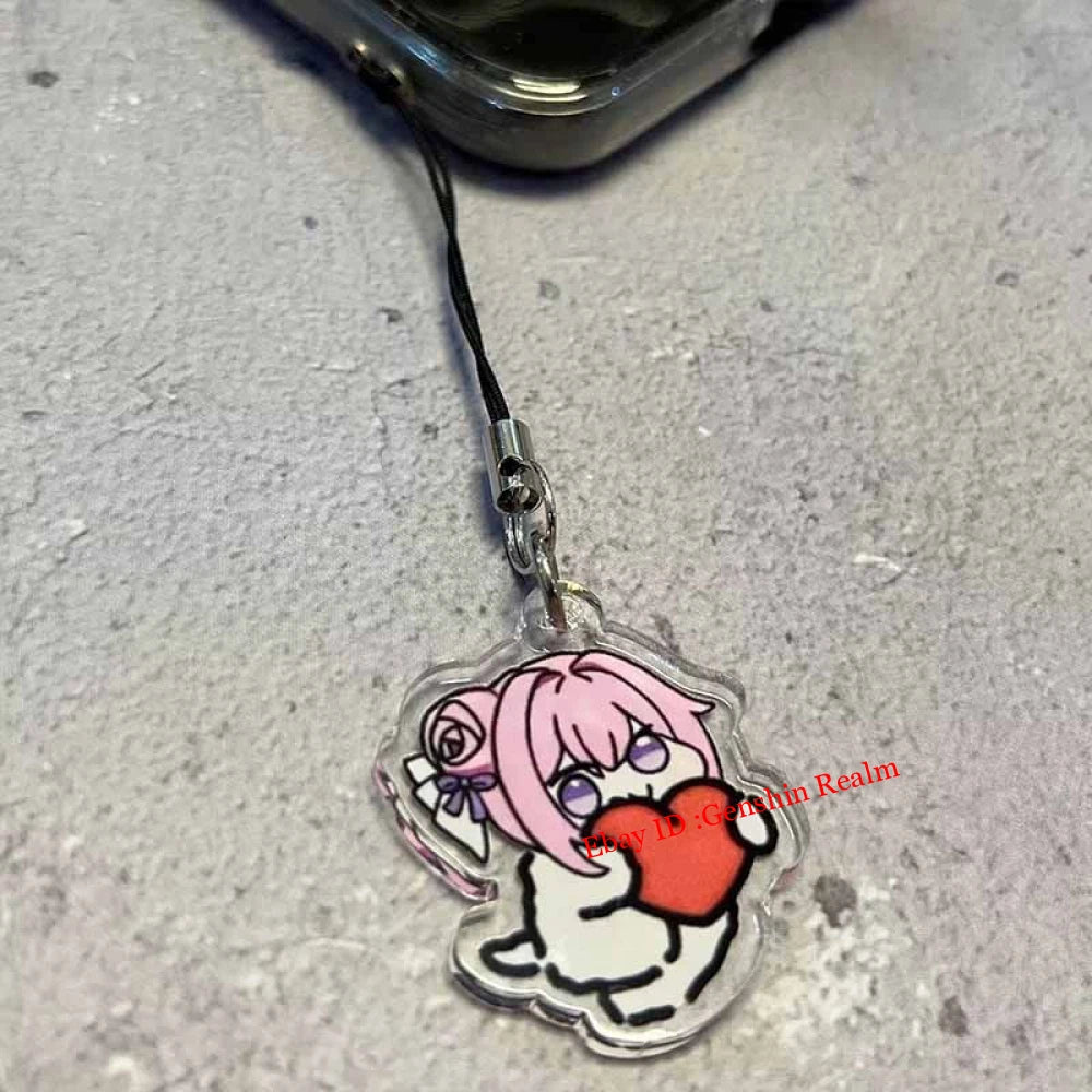 6Pcs/Set NIKKE:The Goddess of Victory Doro Acrylic Phone Decor Backpack Pendant 07FC0E-D4 - KOEEK
