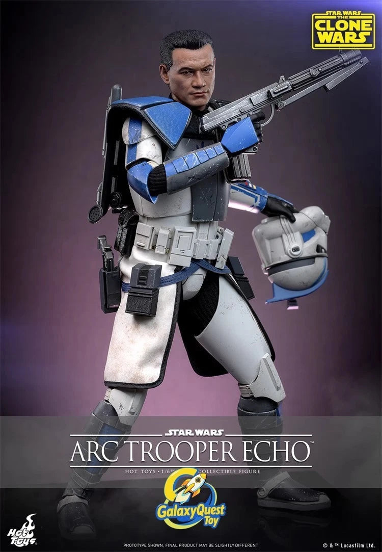 Hot Toys TMS133 1/6 Figure Star Wars The Clone Wars ARC Trooper Echo Model STOCK HOT_TOYS - KOEEK