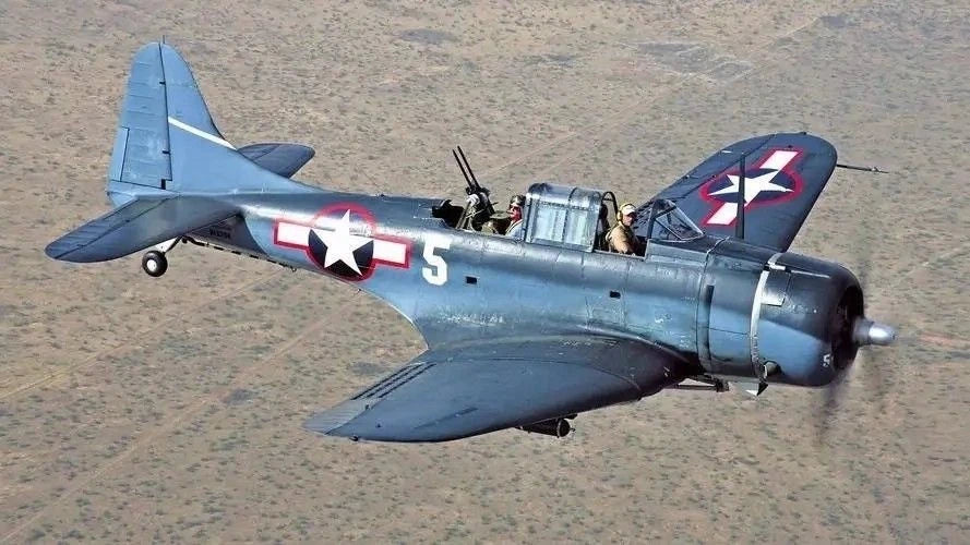 1:72 WW2 Douglas SBD Dauntless Bomber Aircraft Model Diecast Military Collection 07FC0E-D4 - KOEEK