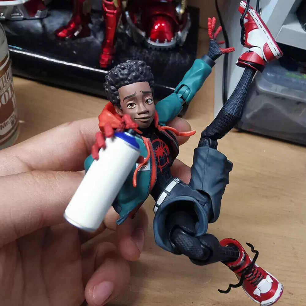 In Stock！！！Spider-Man: Across The Spider-Verse Miles Morales 6in Action Figure 07FC0E-D4 - KOEEK