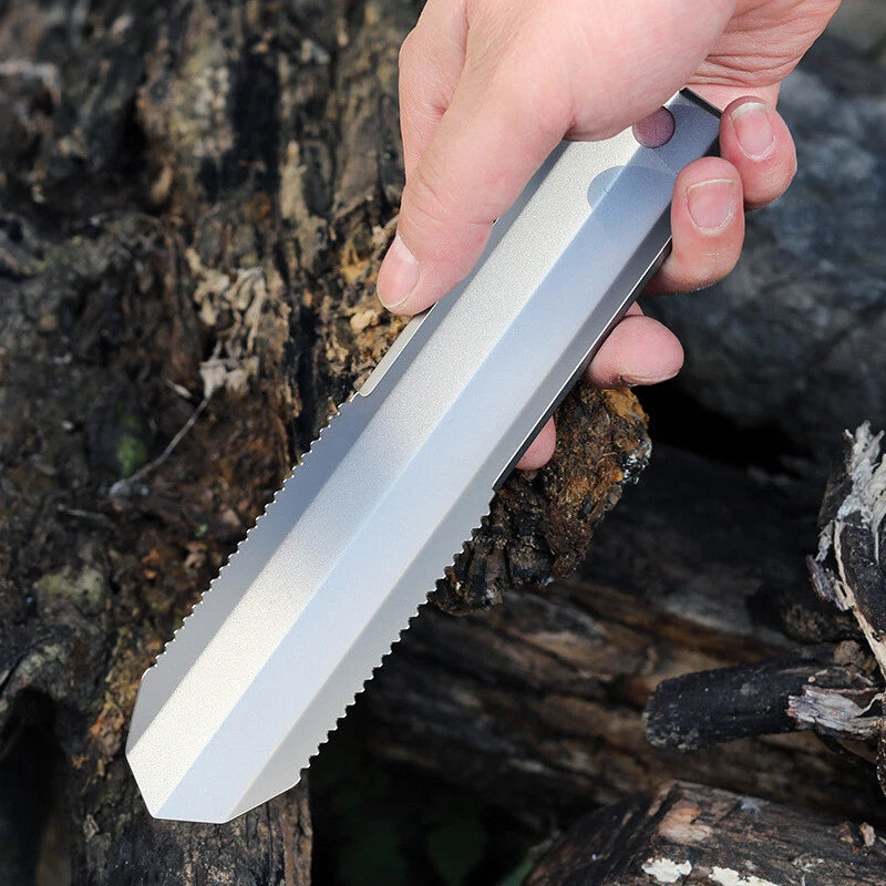 Titanium Shovel Camping Portable Digging Multifunctional Gardening Shovel 07FC0E-D4 - KOEEK