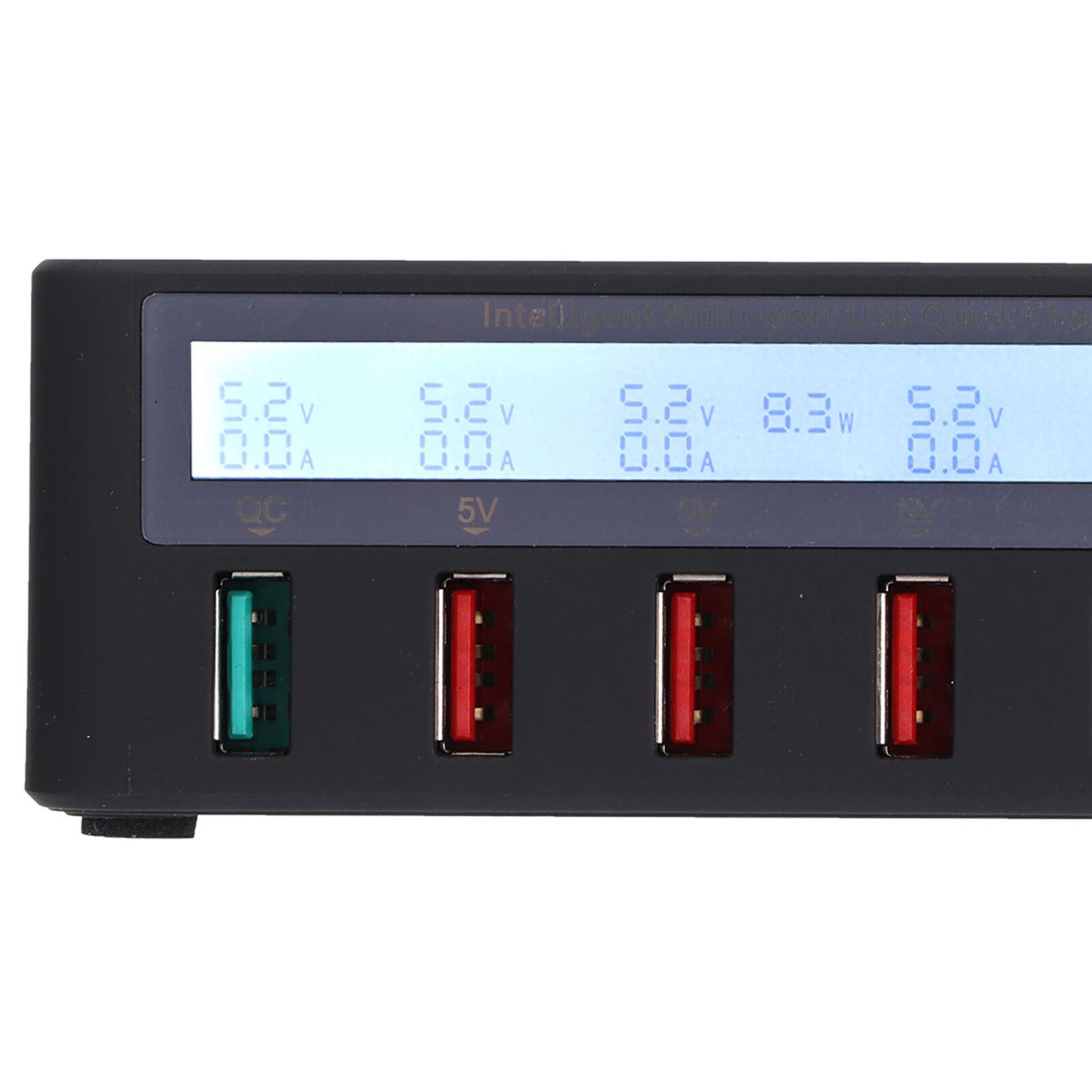 new (black)USB Charging Station 6Port Smart USB Charger Power Fast Charger For koeek - KOEEK