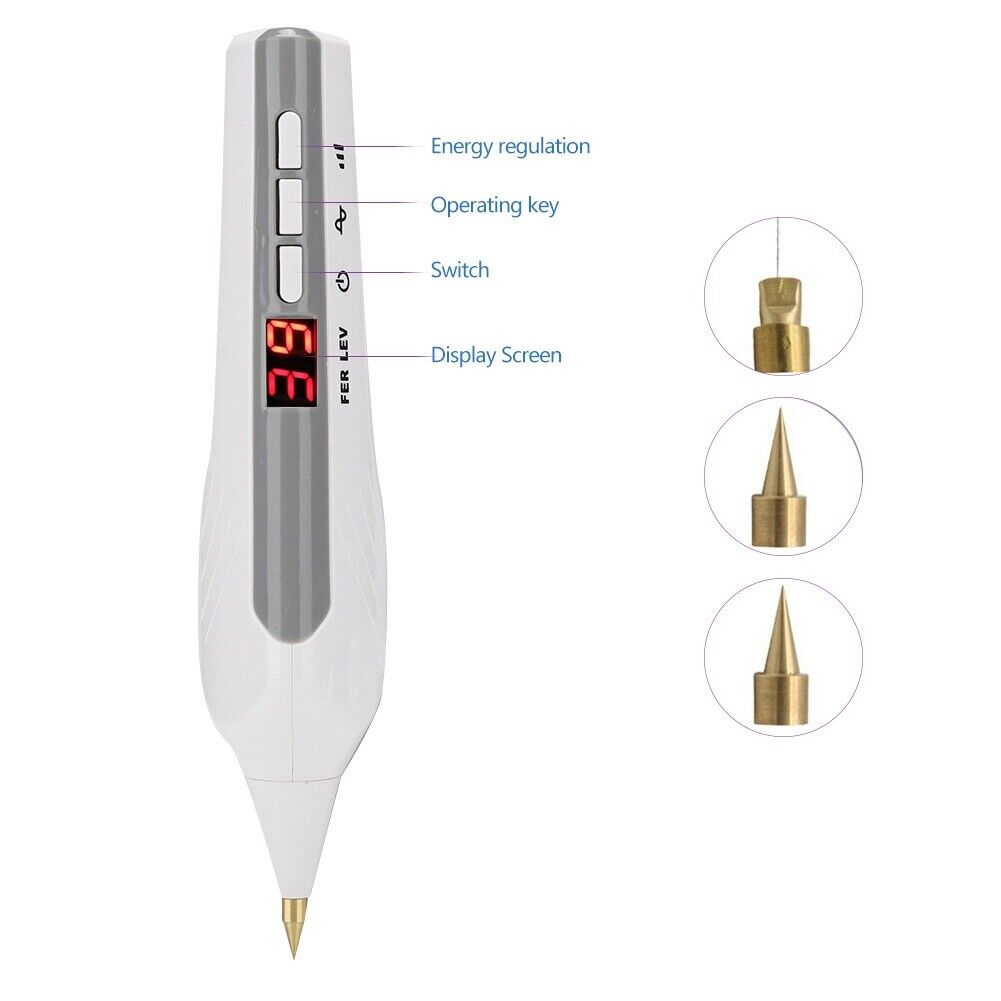 new Electric Cautery Spot Pen Warts Freckle Tattoo Removal Machine USB Charge FOD koeek - KOEEK