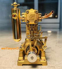 Compact Vintage L2 Steam Engine Model Dual Cylinder Powerful Toy Collection Gift 07FC0E-D4 - KOEEK