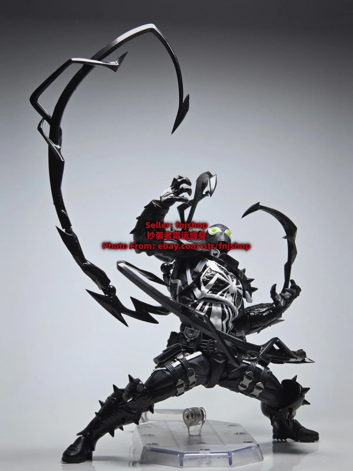 CT Toys Revoltech Amazing Yamaguchi Spider-Man Agent Venom Action Figure Boxed 07FC0E-D4 - KOEEK