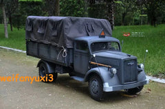 GO-TRUCK 1/6 WWII German Blitzkrieg Opel Truck Metal Model Grey Color Instock GO-TRUCK - KOEEK