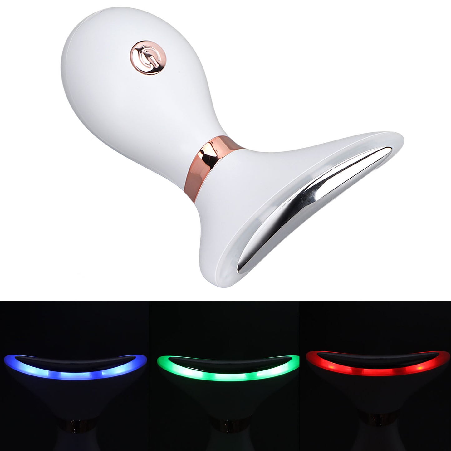 new Neck Anti Wrinkle Face Lift Beauty LED Photon Therapy Skin Care Tighten Massager koeek - KOEEK