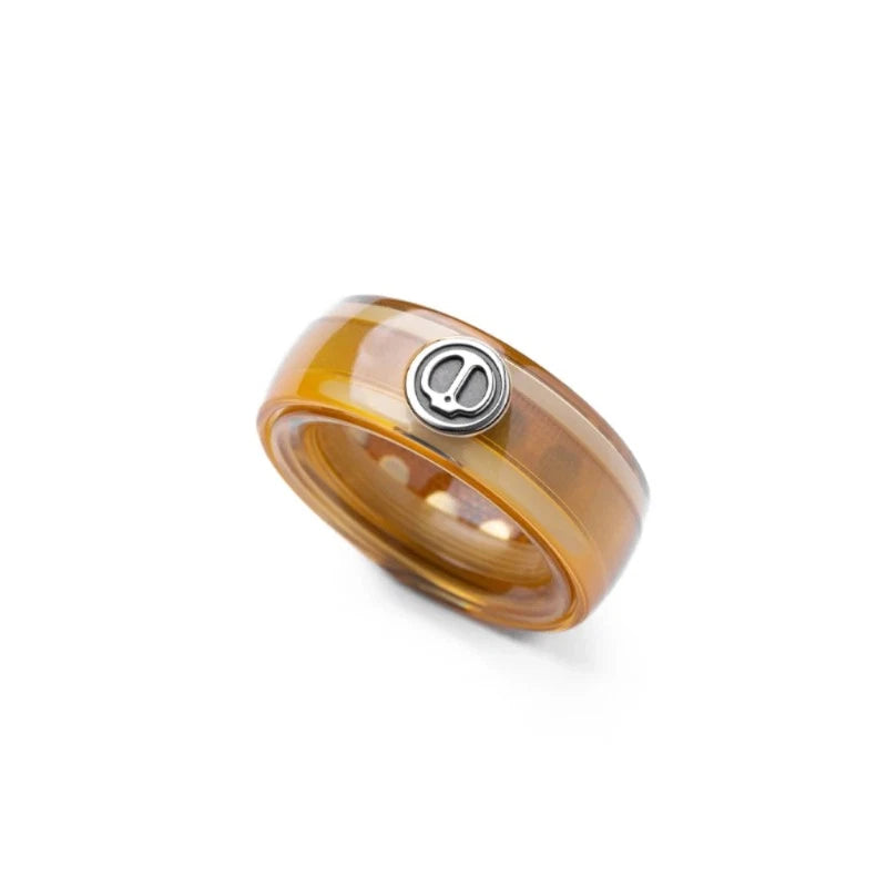 LAUTIE Zirconium Titanium Alloy 17mm/18.5mm/20mm Mechanic-I Fidget Ring EDC Gift 07FC0E-D4 - KOEEK