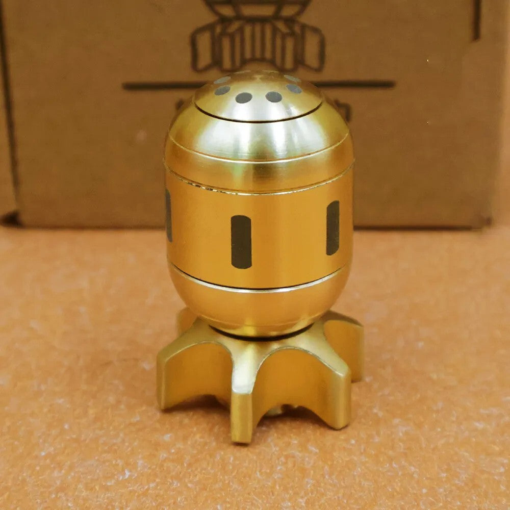 Fidget Spinner Pure Brass Rocket Modeling Relax Stress Relief Gift EDC Metal Toy 07FC0E-D4 - KOEEK