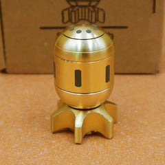 Fidget Spinner Pure Brass Rocket Modeling Relax Stress Relief Gift EDC Metal Toy 07FC0E-D4 - KOEEK