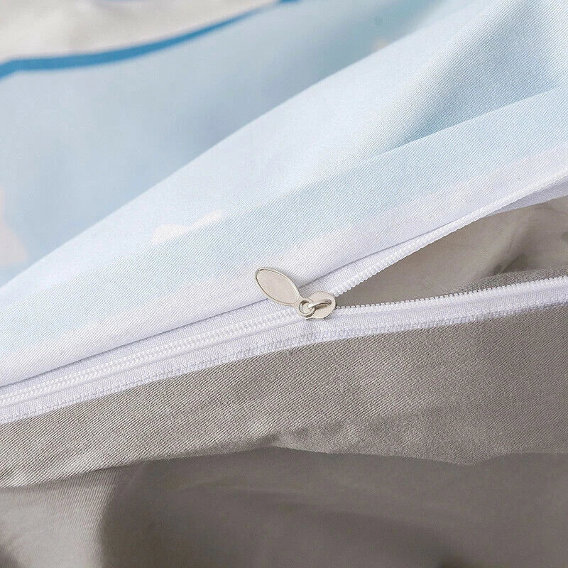 Cinnamoroll Cotton Bedding Set Sheet Quilt Cover Duvet Covers Sheet Pillow Case 07FC0E-D4 - KOEEK