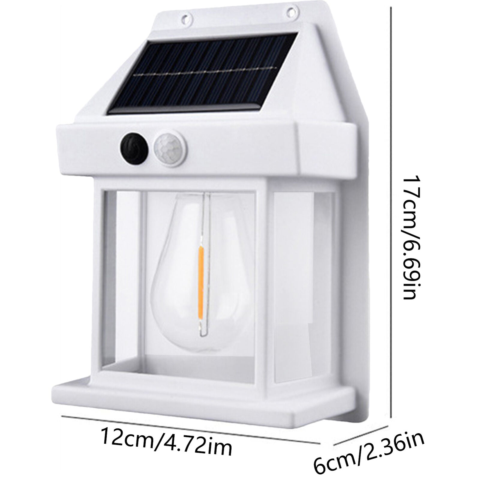 new Solar Wall Lights Solar Deck Lights Outdoor Yard and Fence Light For Garden koeek - KOEEK