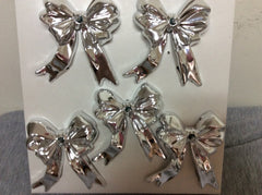 Vintage Noma Holiday Accents 10 Mini Silver Bow Light Set NIB NOMA - KOEEK