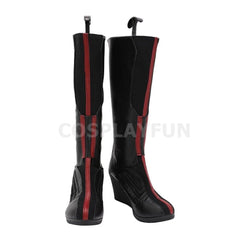 Wanda Vision Scarlet Witch Shoes Cosplay Wanda Maximoff Women Handmade Boots HANDMADE - KOEEK