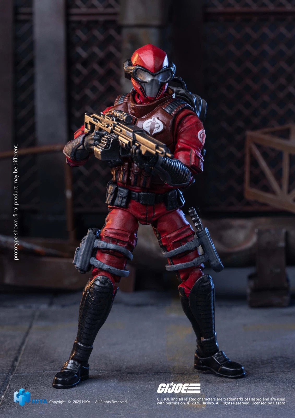In Stock HIYA Special Forces Crimson Viper 1/18 Scale Collectible Action Figure HIYA - KOEEK