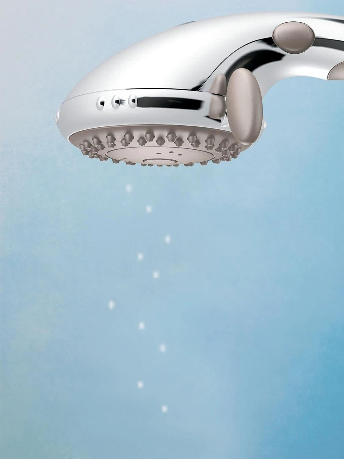 Home Care Chrome Multi-Function Hand Shower with Pause Control. 07FC0E-D4 - KOEEK