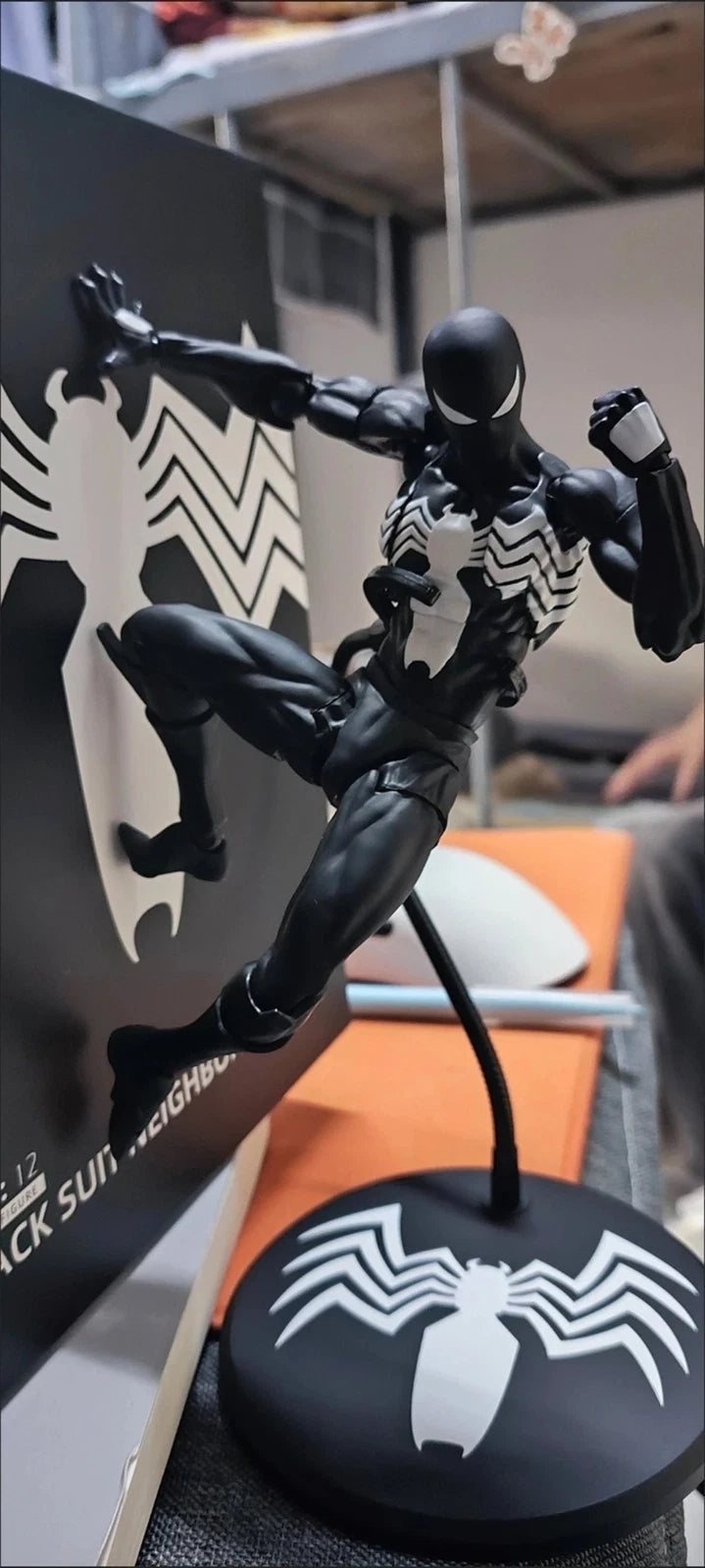 In Stock！CT Toys Messtoys Symbiote Kaine Parker Spider-Man Action Figure Boxed 07FC0E-D4 - KOEEK