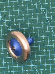 Stainless Steel+ Aluminium Alloy Spinning Top Finger Spinner Fidget EDC Toy 07FC0E-D4 - KOEEK