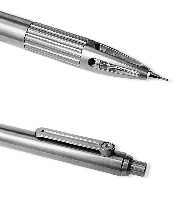 EDC Titanium Mechanical Pencil Ball Pen Signature Drawing Pen Office Stationery 07FC0E-D4 - KOEEK