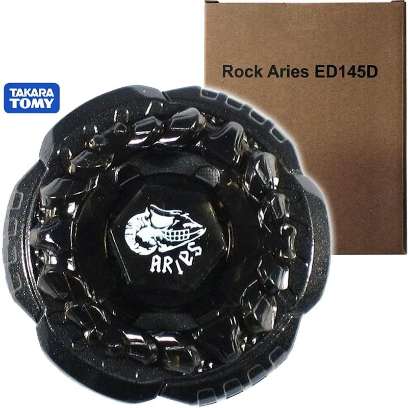 TAKARA TOMY Metal Master Beyblade Rock Aries ED145 Black WBBA Limited Official TAKARA - KOEEK