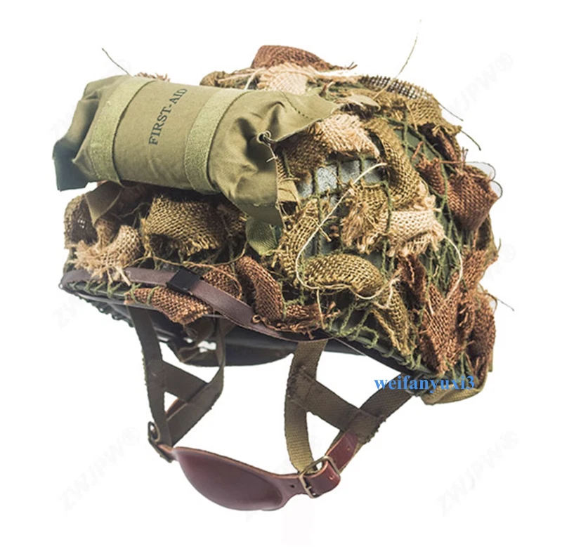 Replica 1:1 WW2 US M1C HELMET PARATROOPER AIRBORNE ARMY MILITARY SUIT-US270 07FC0E-D4 - KOEEK