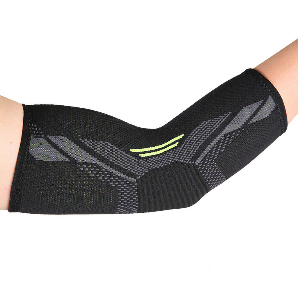 new Elbow Brace Support Compression Sleeve Tennis Golfer Arthritis Pain Gym Easy Fit koeek - KOEEK