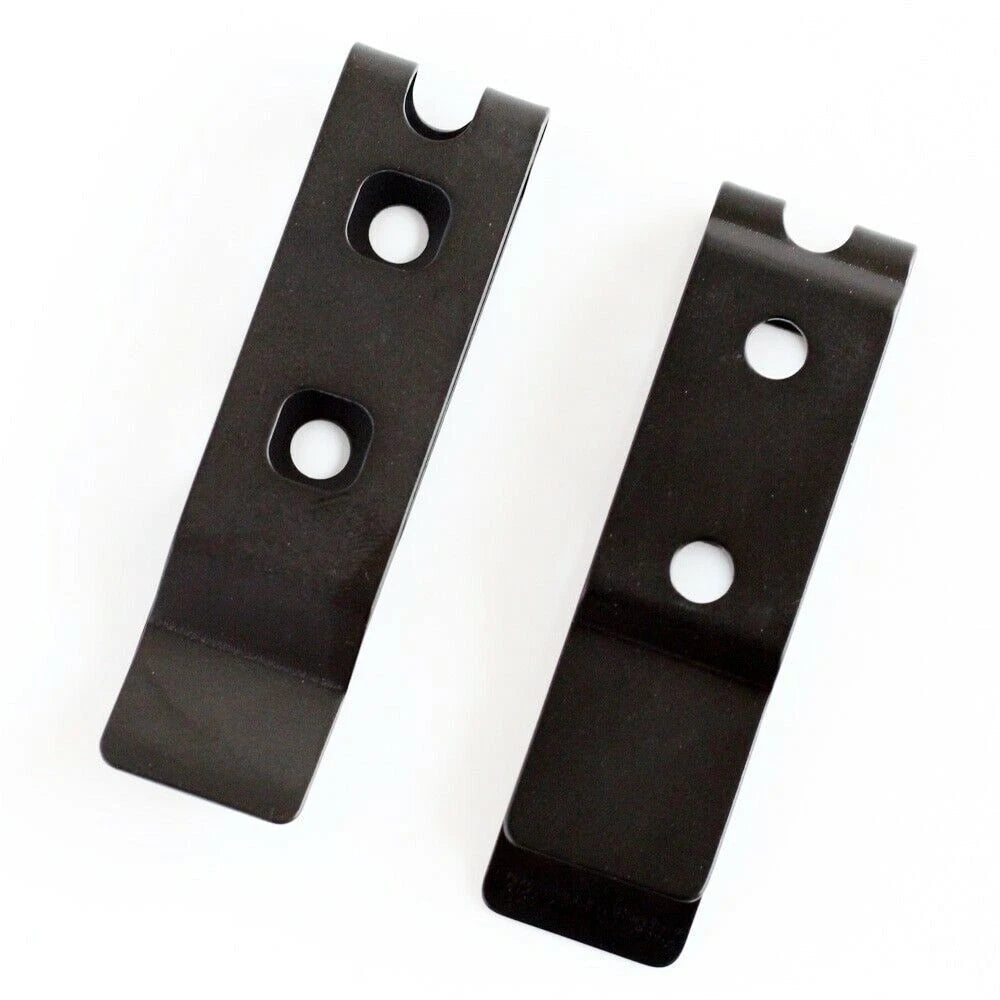2PCS Holster Quick Clips Knife Sheath Stainless Steel Belt Clip For Kydex Cutter 07FC0E-D4 - KOEEK