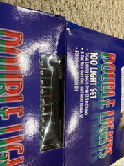 Noma Double Lights Red/Green 2 Colors 2 Filaments 100 Lights Lot of 3 NOMA - KOEEK