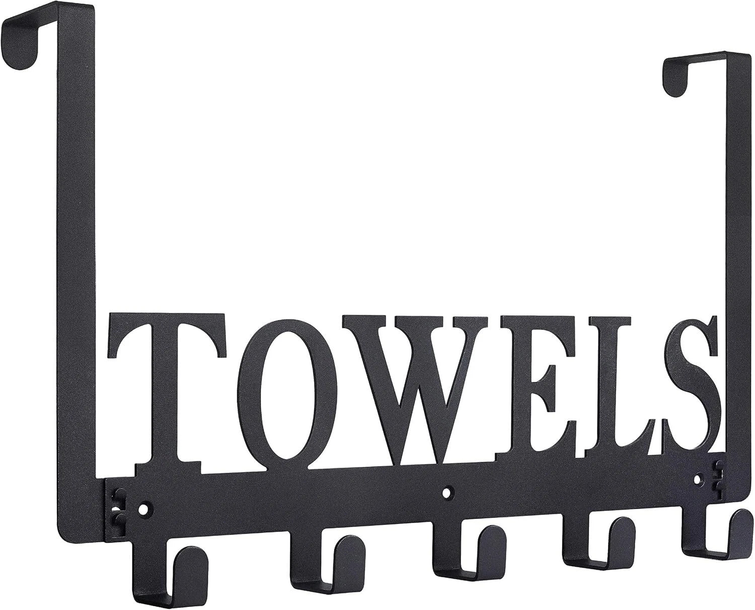Over The Door Hooks, Towel Holder for Bathroom,Door Mount Towel Rack for Bedroom 07FC0E-D4 - KOEEK