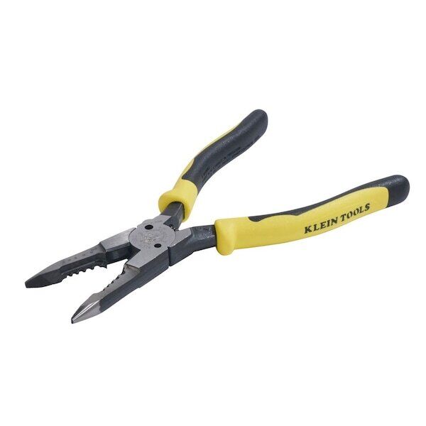 new Klein Tools J206-8C Pliers, All-Purpose Needle Nose, Spring Loaded, Cuts, koeek - KOEEK