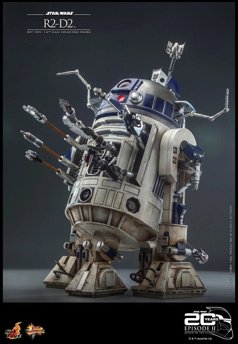 Hot Toys MMS651 STAR WARS II: ATTACK OF THE CLONES 1/6 R2-D2 R2D2 Figure HOT_TOYS - KOEEK
