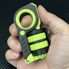 Novel and Cool EDC Fidget Toys Fashion Plastic Fidget Ring Stress Relief Hot 07FC0E-D4 - KOEEK