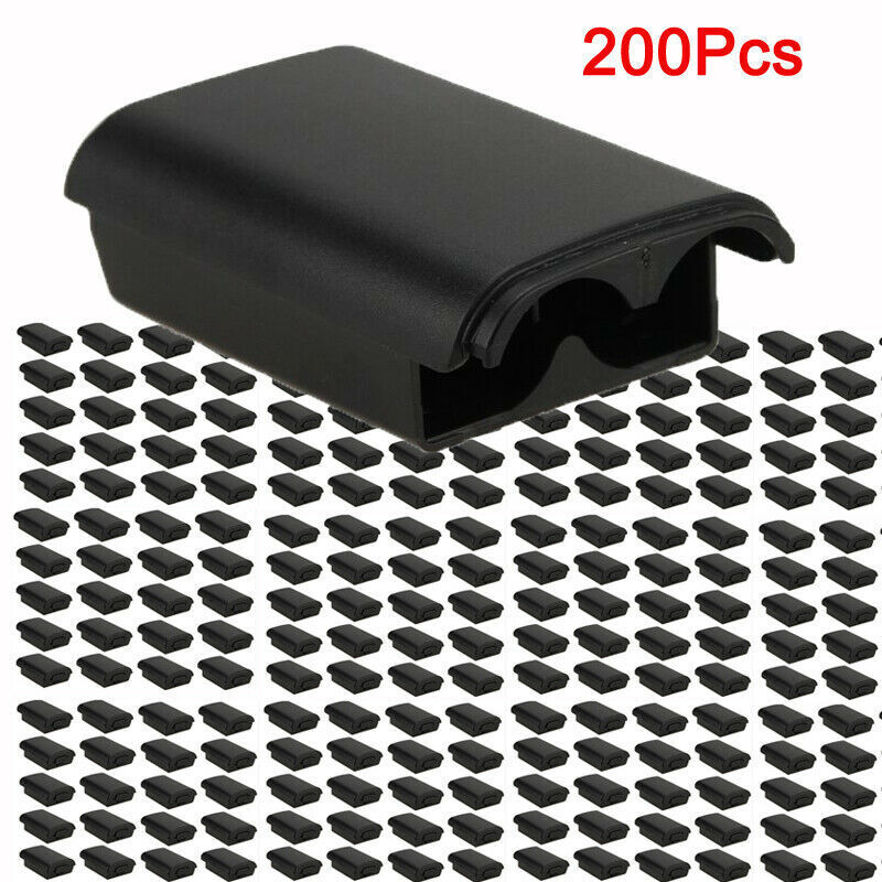 ny Lot AA Batteri Bagcover Case Shell Pack Til Xbox 360 trådløs controller Sort