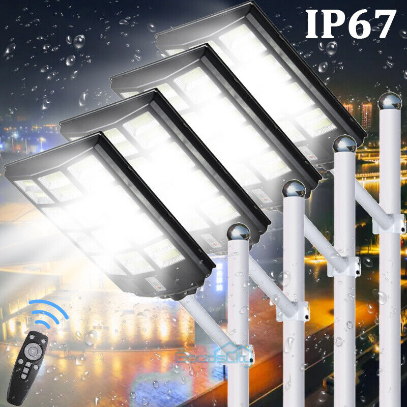 ny Luz Lamparas 1152LED Luces Solares Eksteriør Para Patio Con Sensor De Movimiento