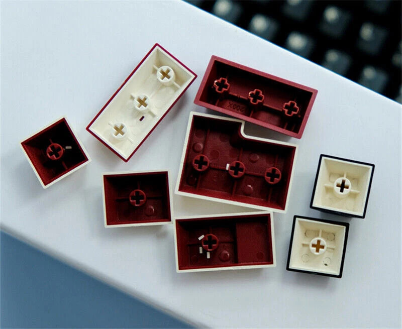 177 Keycaps Roman Keycap ISO ANSI Cherry  for Cherry MX Mechanical Keyboard 07FC0E-D4 - KOEEK