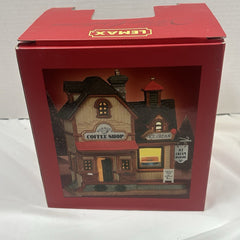 Lemax Bonnie’s Coffee Shop Lighted Building 2004  Christmas Village LEMAX - KOEEK