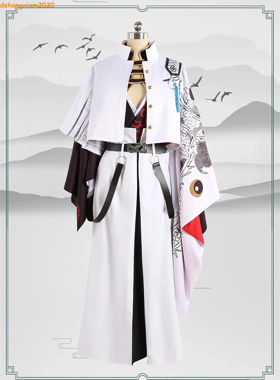 Fate Grand Order Takasugi Shinsaku Cosplay Costume Outfits Customized Halloween 07FC0E-D4 - KOEEK