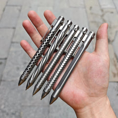 Titanium Alloy Pen With Collection Writing Multi-functional Portable Outdoor EDC 07FC0E-D4 - KOEEK