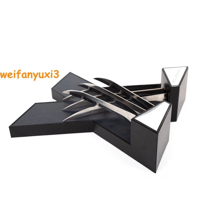 Wolverine's Claws Replica Steel Claws Wearable With Lightable Support Gift 07FC0E-D4 - KOEEK