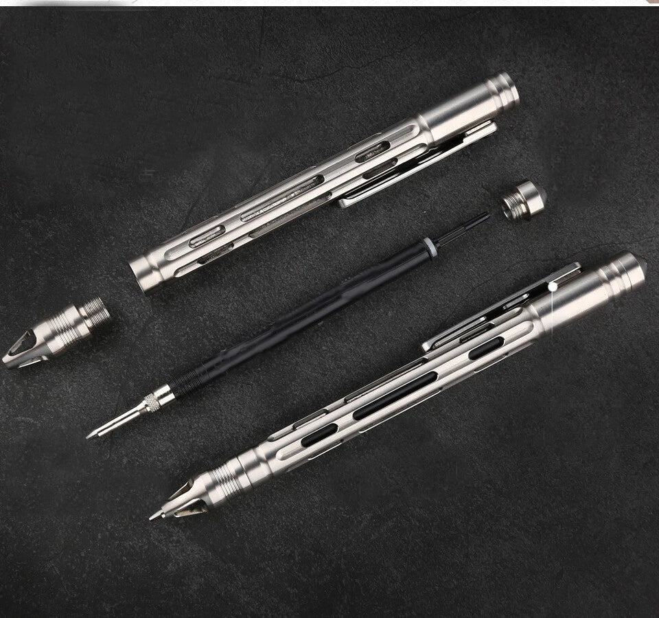 Tc4 Titanium 0.5mm Mechanical Pencil Pen Tactical Pen Pocket Multi EDC Tools 07FC0E-D4 - KOEEK