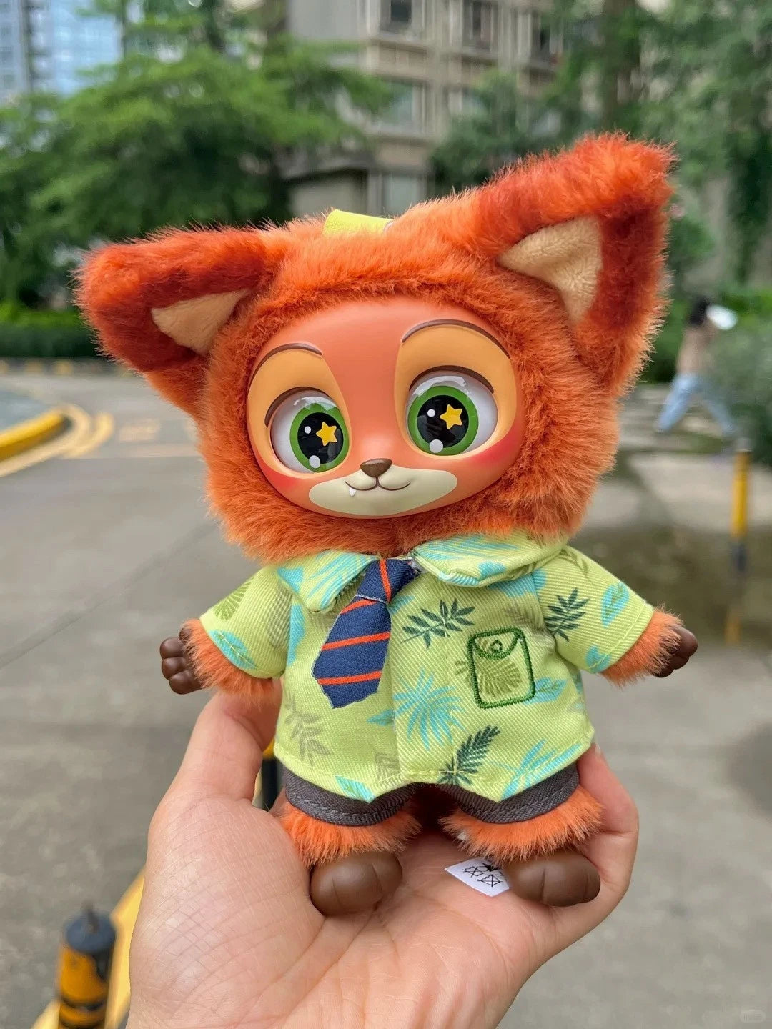 Authentic MINISO Zootopia Nick Plush Toy Charm Confirmed Blind Box Pendant Gift 07FC0E-D4 - KOEEK