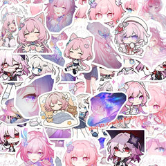 116 Pcs Anime Honkai: Star Rail Cyrene Waterproof Stickers Decoratio Gift 07FC0E-D4 - KOEEK