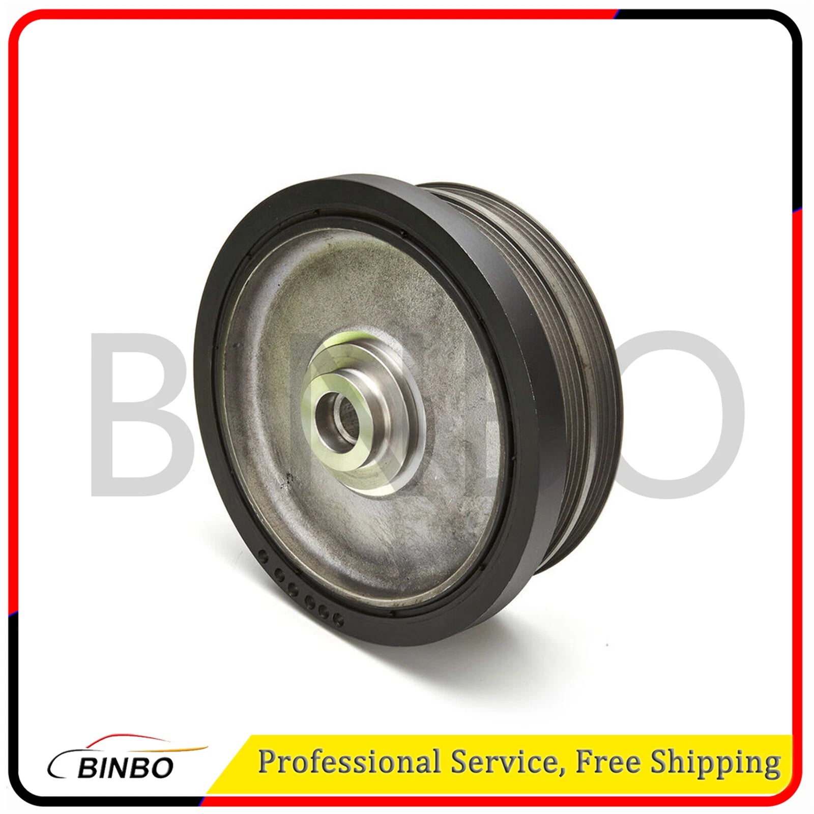 For BMW 1 3 5 Series X3 E87 E46 E90 E60 E83 Crankshaft Drive Belt Pulley 07FC0E-D4 - KOEEK