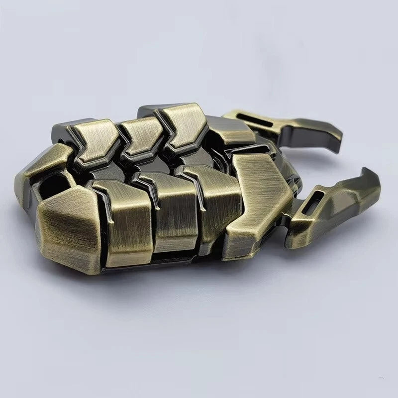 Hot Retro Scarab Fidget Toy Creative Zinc Alloy Magnetic Push Fidget Slider Gift 07FC0E-D4 - KOEEK