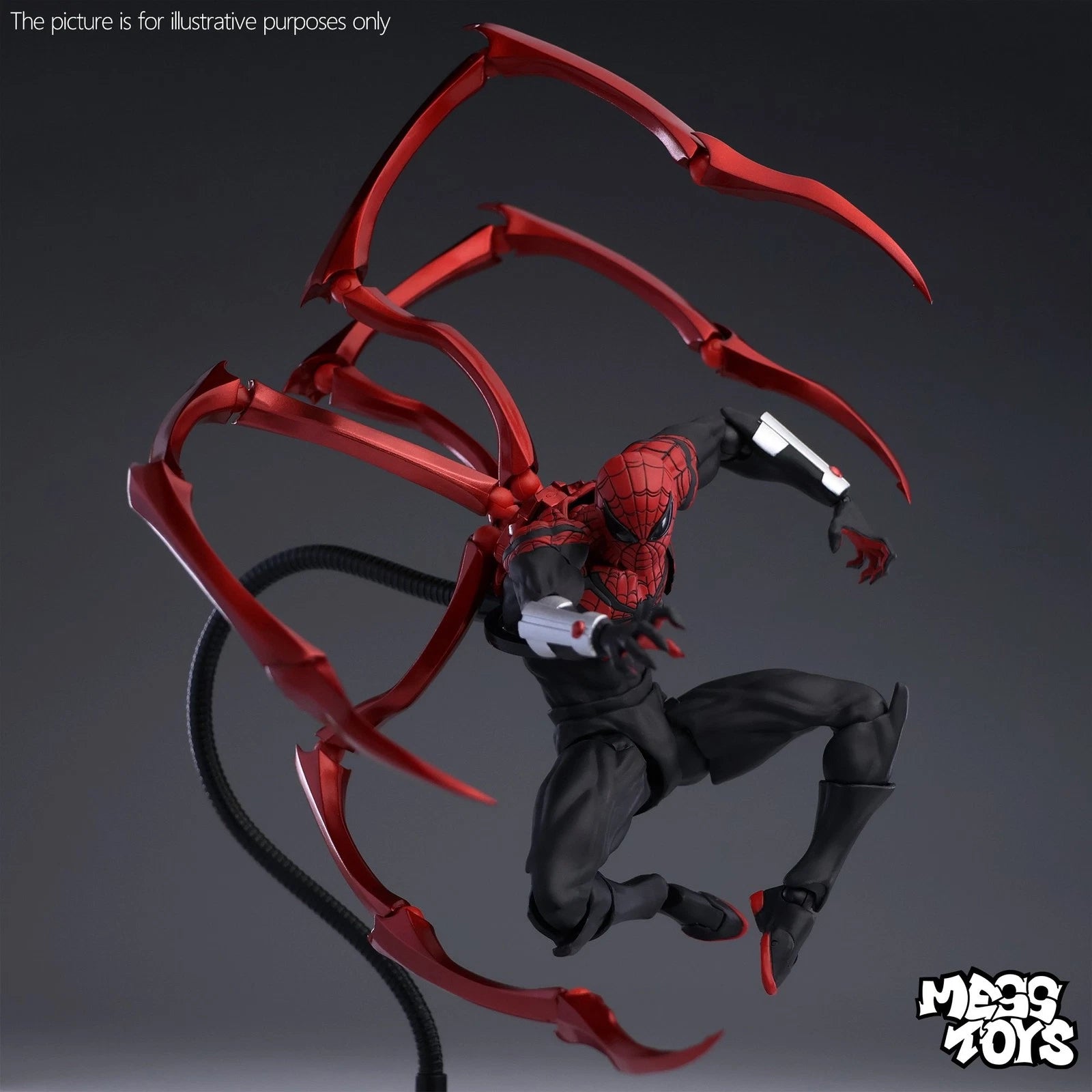 CT Toys Mess Toys Superior Spiderman Octopus Spider Action Figure Boxed US STOCK MESS_TOYS - KOEEK