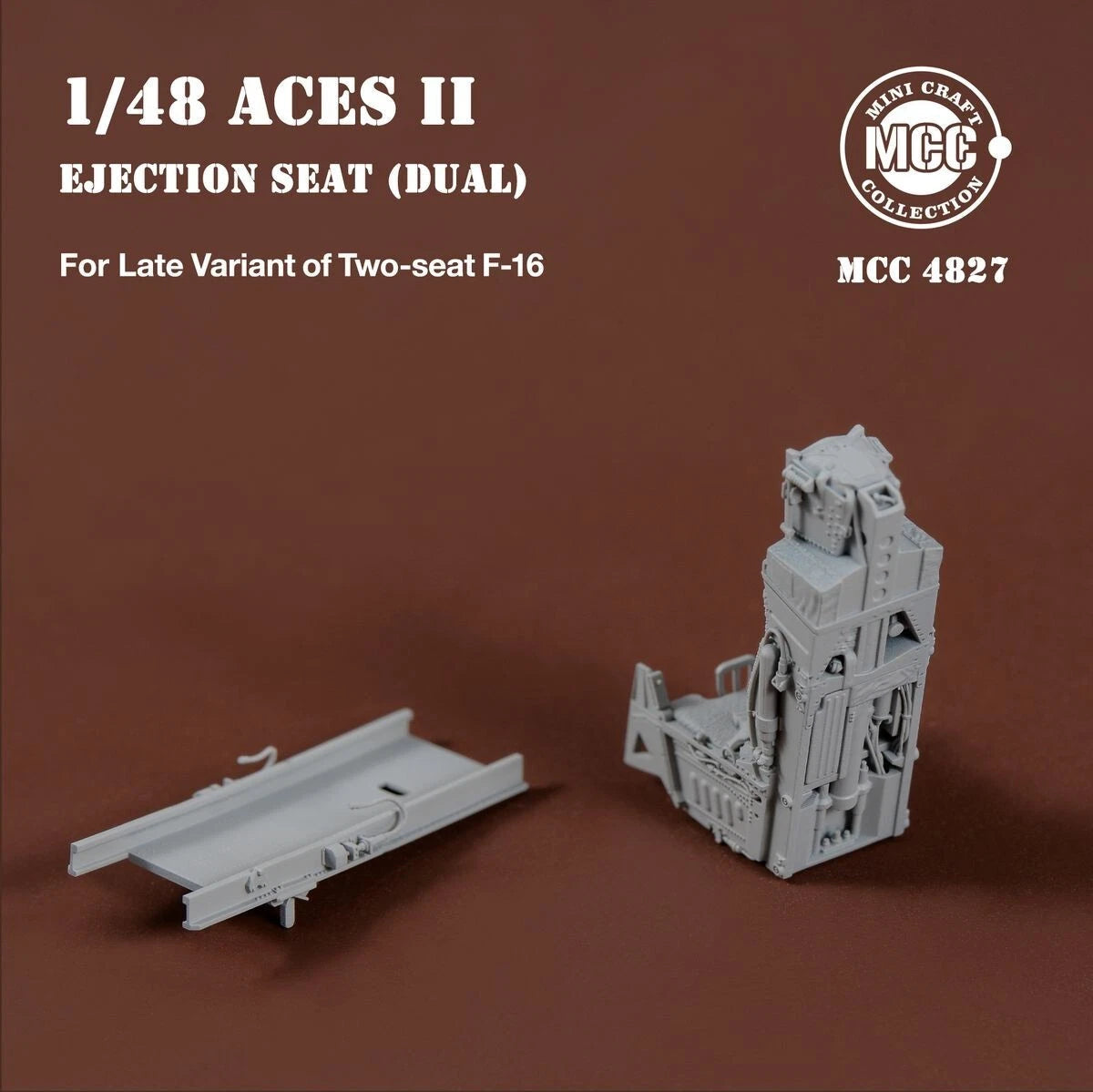 MCC 4827 1/48 ACES II Ejection Seats Late (Dual) For F-16 (2pcs) MCC - KOEEK