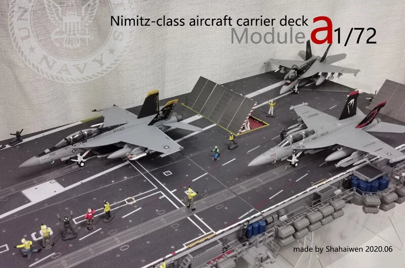 1/72 Nimitz Aircraft Carrier Deck Electromagnetic Catapult Model A1 Module Model 07FC0E-D4 - KOEEK