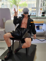 1/6 Jujutsu Kaisen Gojo Satoru Figure Gk Statue Collectible Model W/two Heads 07FC0E-D4 - KOEEK