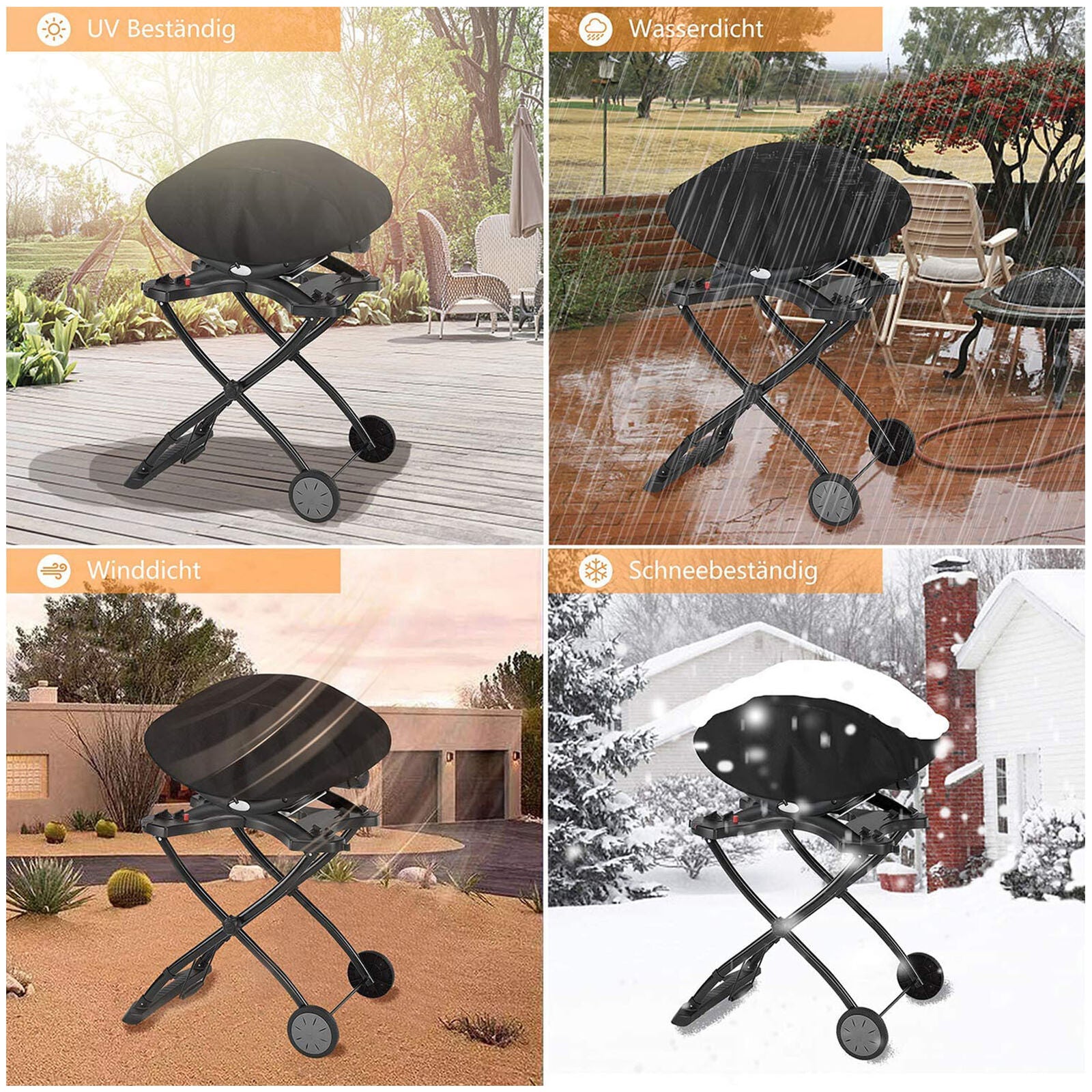 new BBQ Covers, Gas Barbecue Cover Waterproof Gas Grill Cover Outdoor Covers for BBQ koeek - KOEEK